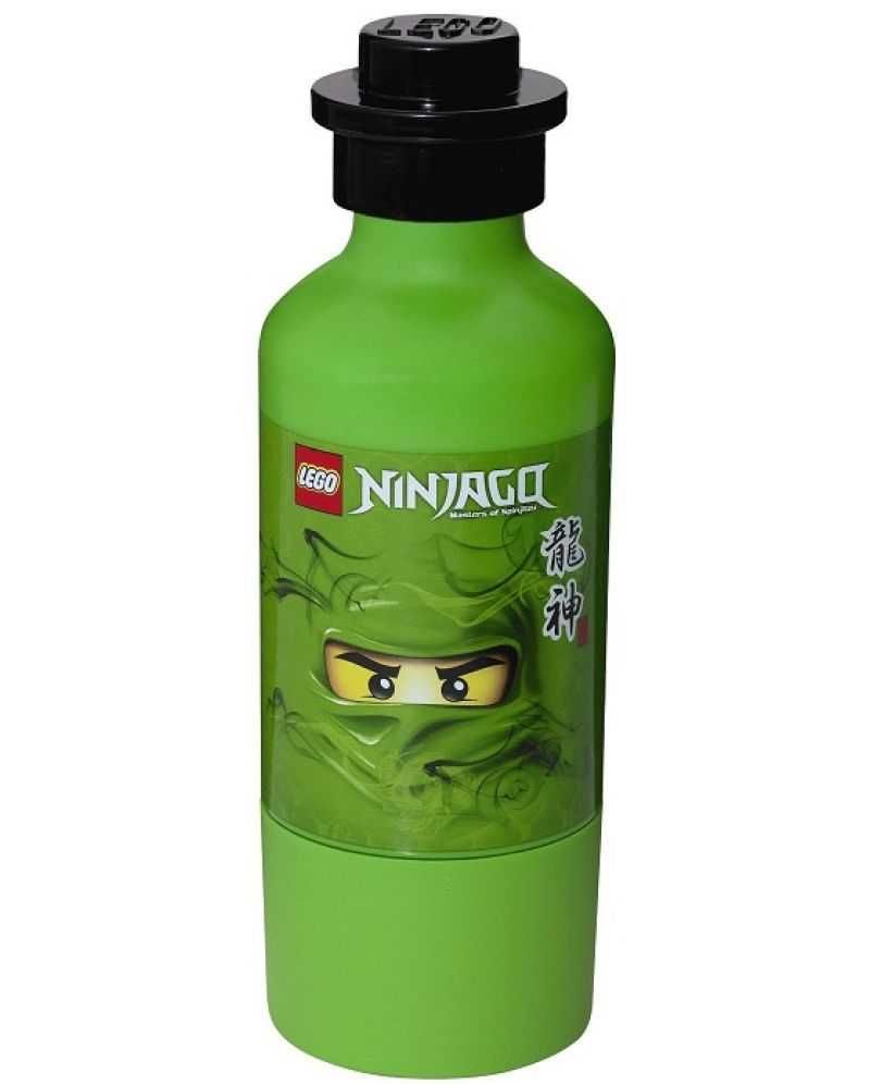 LEGO® комплект бутилка за вода 390 мл и кутия за храна, Нинджаго