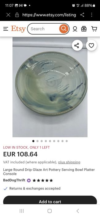 Farfurie ceramica vintage