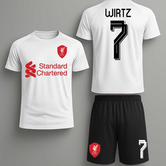 DRI-FIT! Екипи тениска + шорти ЛИВЪРПУЛ / LIVERPOOL с ИМЕ и НОМЕР!