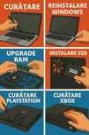 Servicii de Mentenanţă Laptop, PC, PS & Xbox – Performanta Maxima