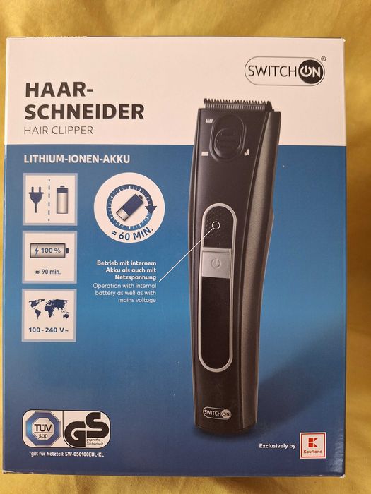 Aparat de tuns parul si barba, alimentare la baterii sau 220V