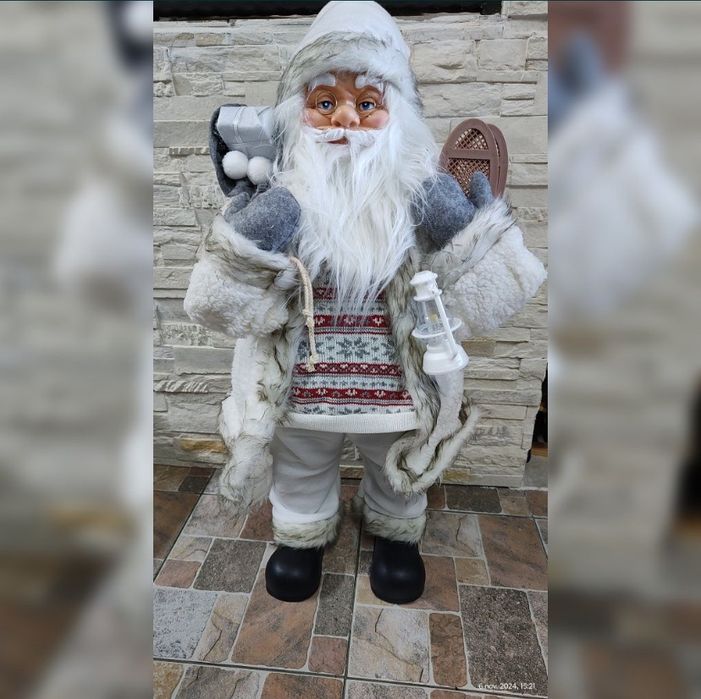 Decorațiune Moș Crăciun 80 cm