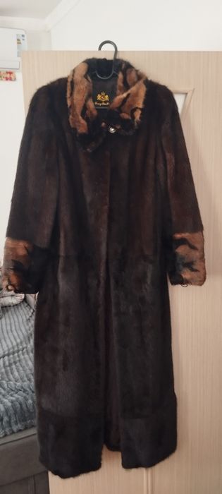 Продам норковую шубу длинную и кожаную куртку