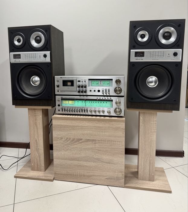 Аудио сет ITT ресивър HIFI 8033, Дек HIFI 8021, тонколони ITT