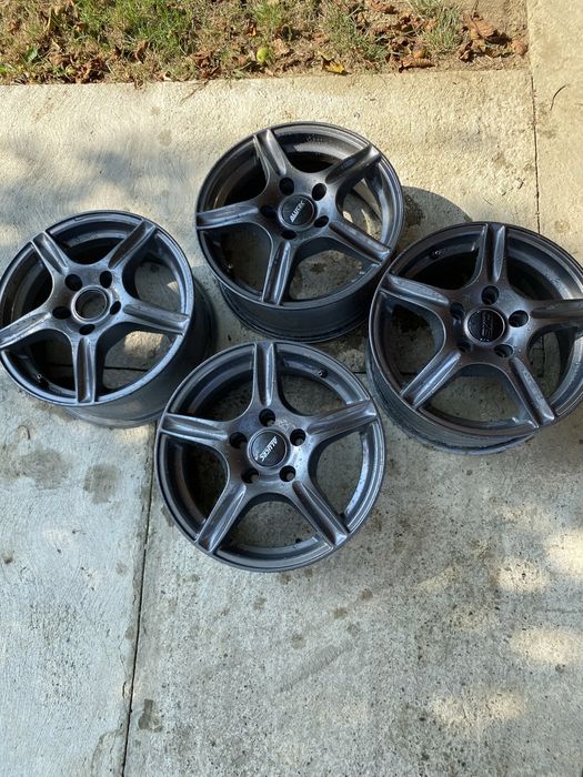 Vând jante de aluminiu pentru Opel Zafira + frezoane preț negociabil