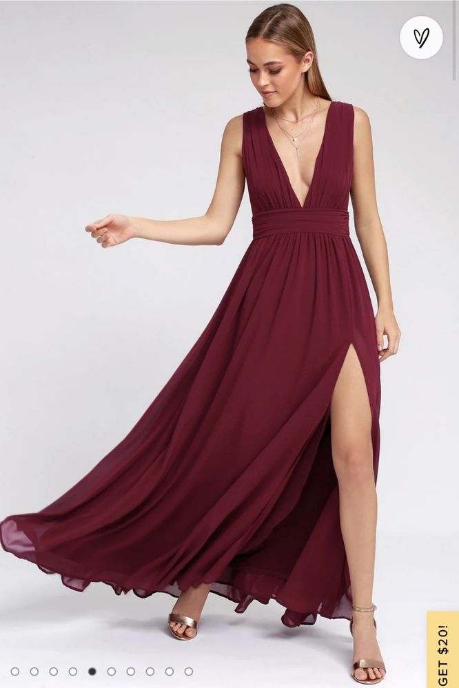 Rochie burgundy lunga