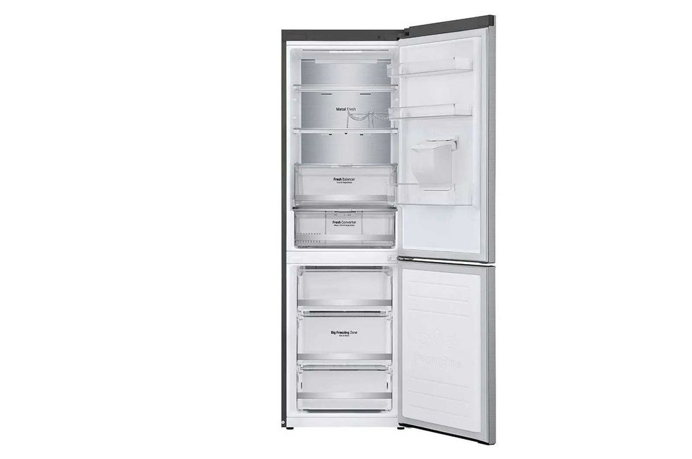 Холодильник LG F459SMUM Inverter c NoFrost технологии, доставка бонус