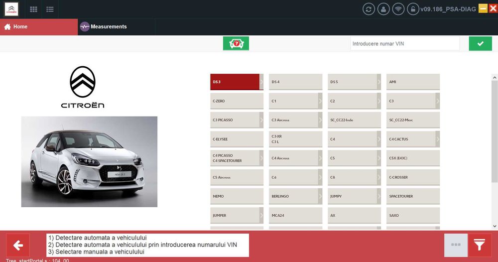 Tester/Diagnoza Lexia3+ Diagbox 9.186 Peugeot/Ds/Citroen/Opel