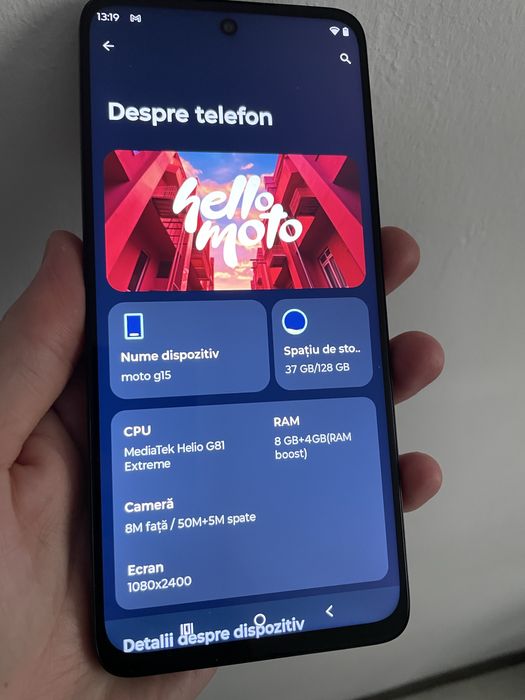Motorola G15 nou garantie