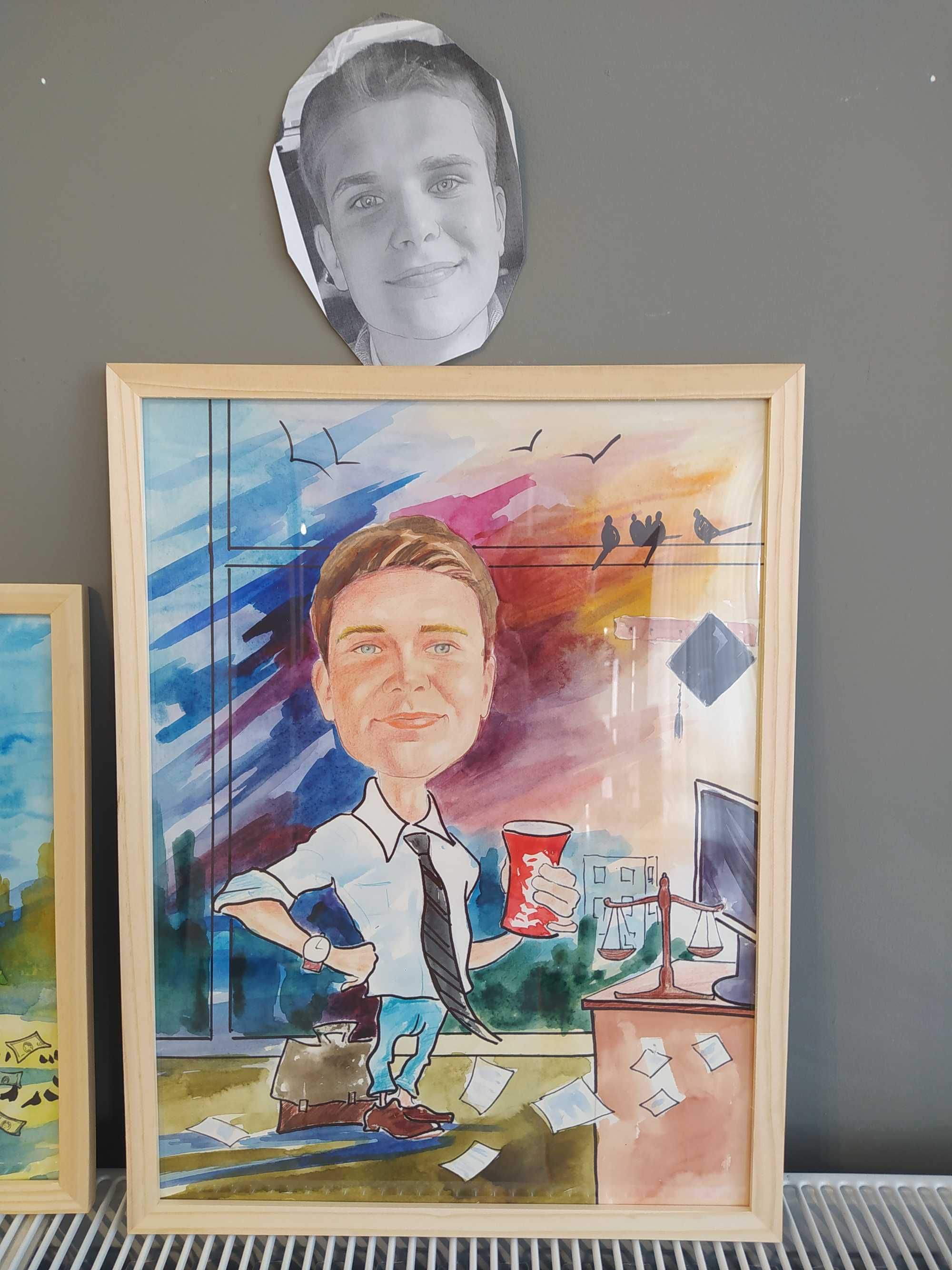 Portrete, caricaturi la comandă
