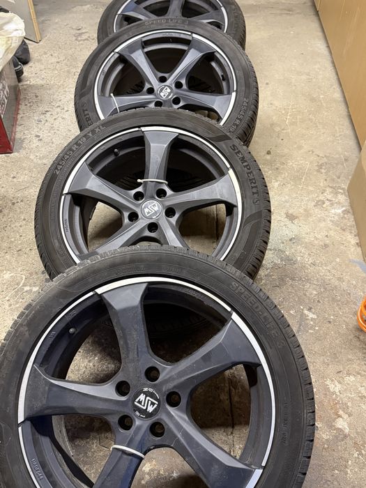 De vanzare  4 Jante pe 19 + cauciucuri semperit vara 245/45R19