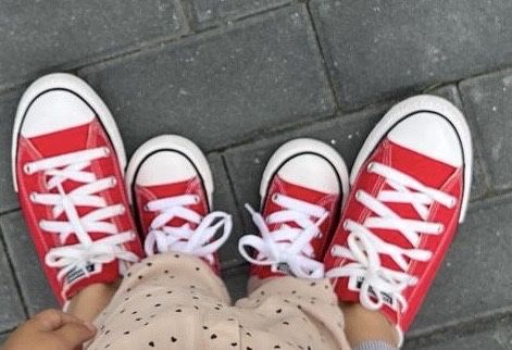 CONVERSE, marimea 20, culoare roșu