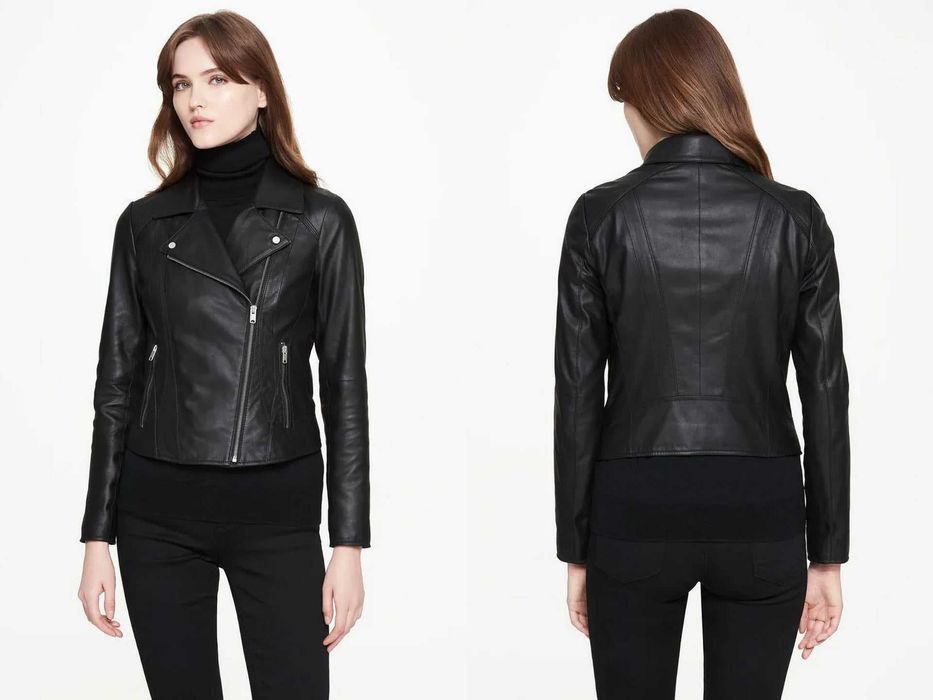 NOU! Geaca de piele naturala designer Marc New York by Andrew Marc