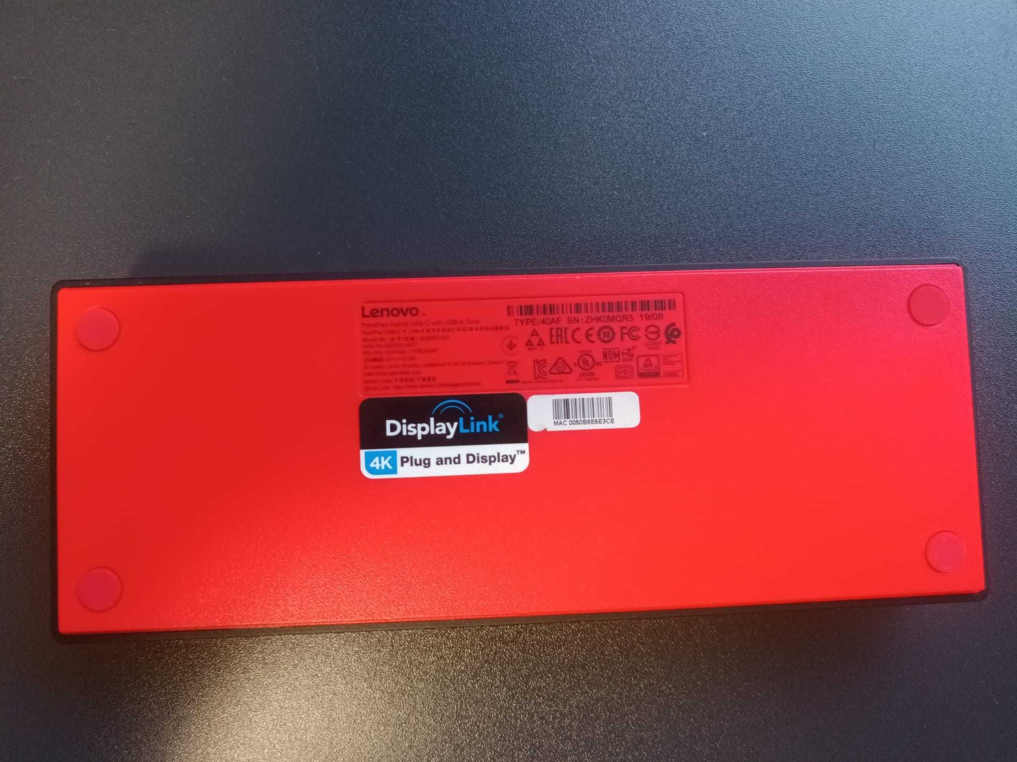 Vand Docking station Lenovo ThinkPad USB-C, Dock Gen 2