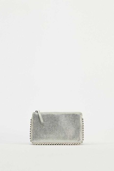 Чанта с камъни за специален повод! Нова с етикет Зара