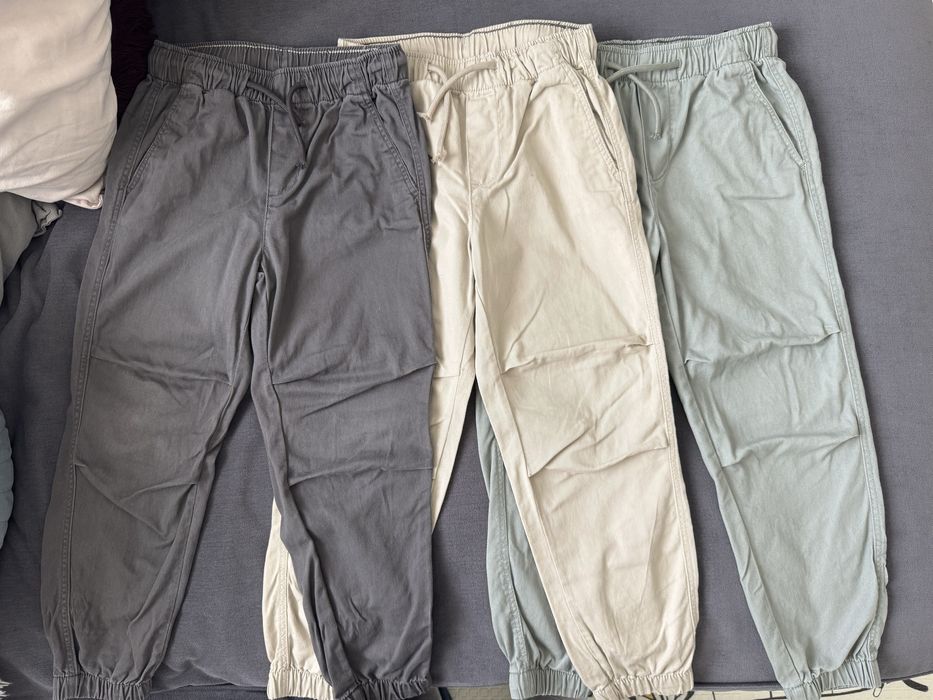 Дрехи за момче яке Zara, панталони, Елек, риза, 116 -128 рр