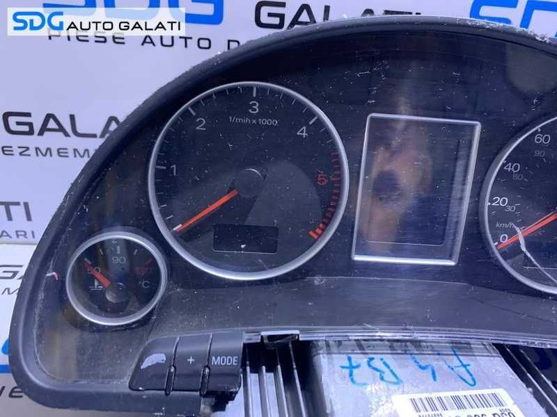 Kit Pornire ECU Calculator Motor Cip Cheie si Ceas Ceasuri Bord Audi A4 B7 2.0 TDI BRE 2005 - 2008 Cod 03G906016LR 0281013888 [LC1335]
