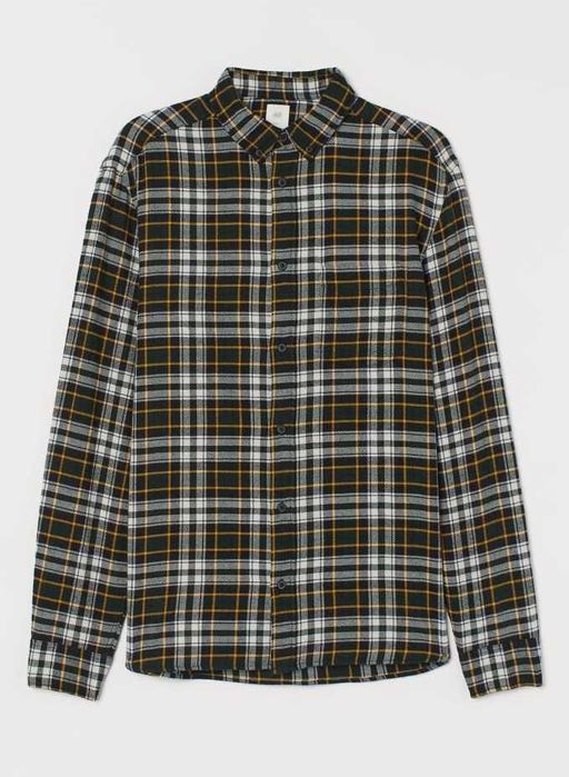 H&M - 7 camasi 100% bumbac pt. sezon rece, marimea M, noi, cu eticheta