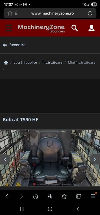 Vand bobcat sau schimb  +- diferenta