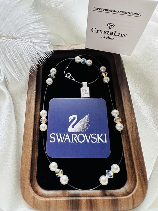 Колие Swarovski elements