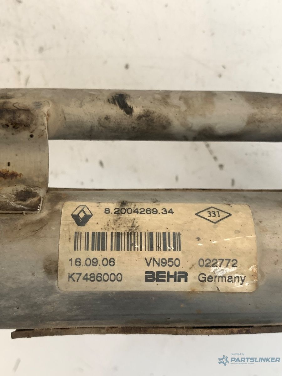 Racitor gaze RENAULT SCENIC II JM0/1_ 2003 - > 1.9 dCi F9Q 804 8.2004269.34 K7486000