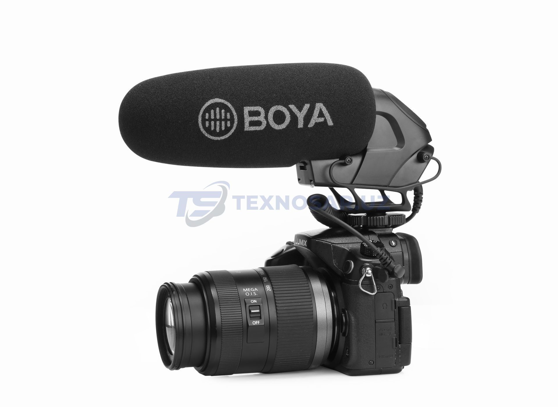 Суперкардиоидный накамерный микрофон-пушка Boya BY-BM3032