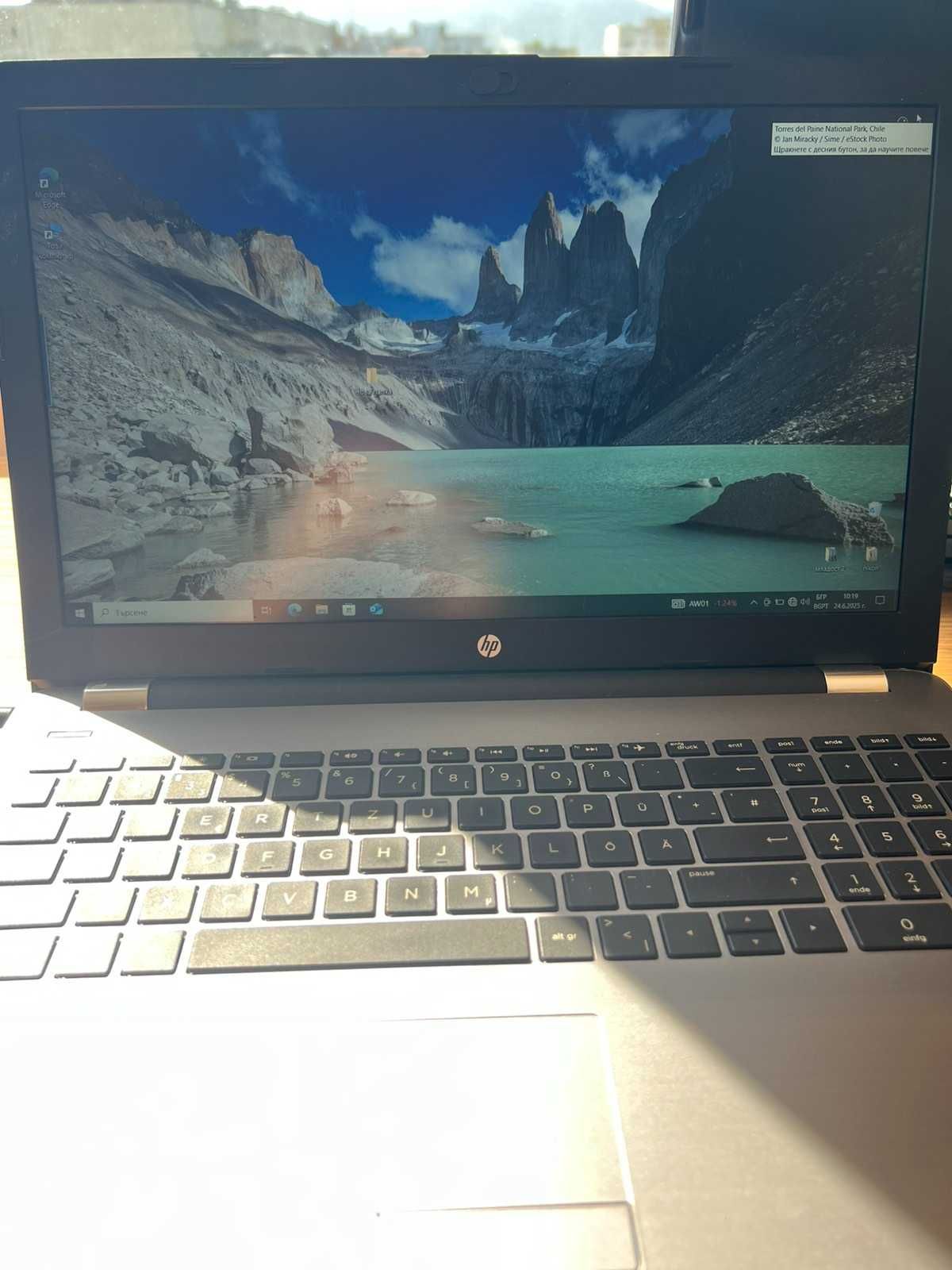 Лаптоп HP 250 G6 Notebook, 15.6", 8 GB RAM, 256 GB SSD,
