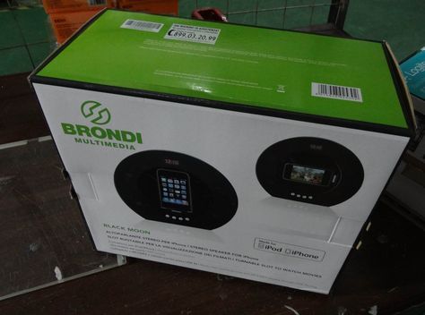 Docking station BRONDI "Black Moon" pentru iPhone si iPod