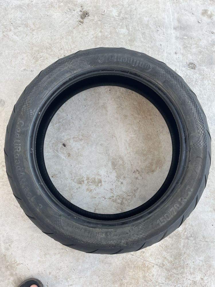 Vand cauciuc anvelopa R1200GS Continental 150/70r17