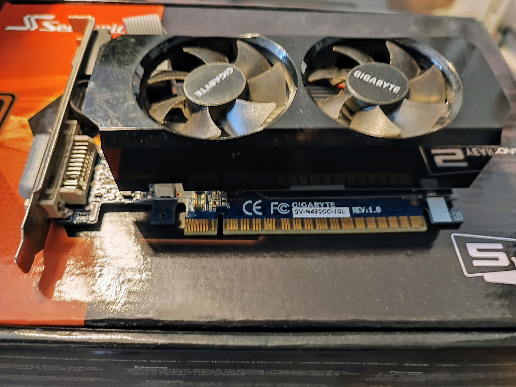 Видеокарта Gigabyte GV-N430OC-1GL