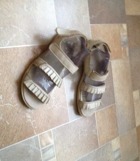 Летняя обувь Босоножки Сандалии Ecco  Кожаные