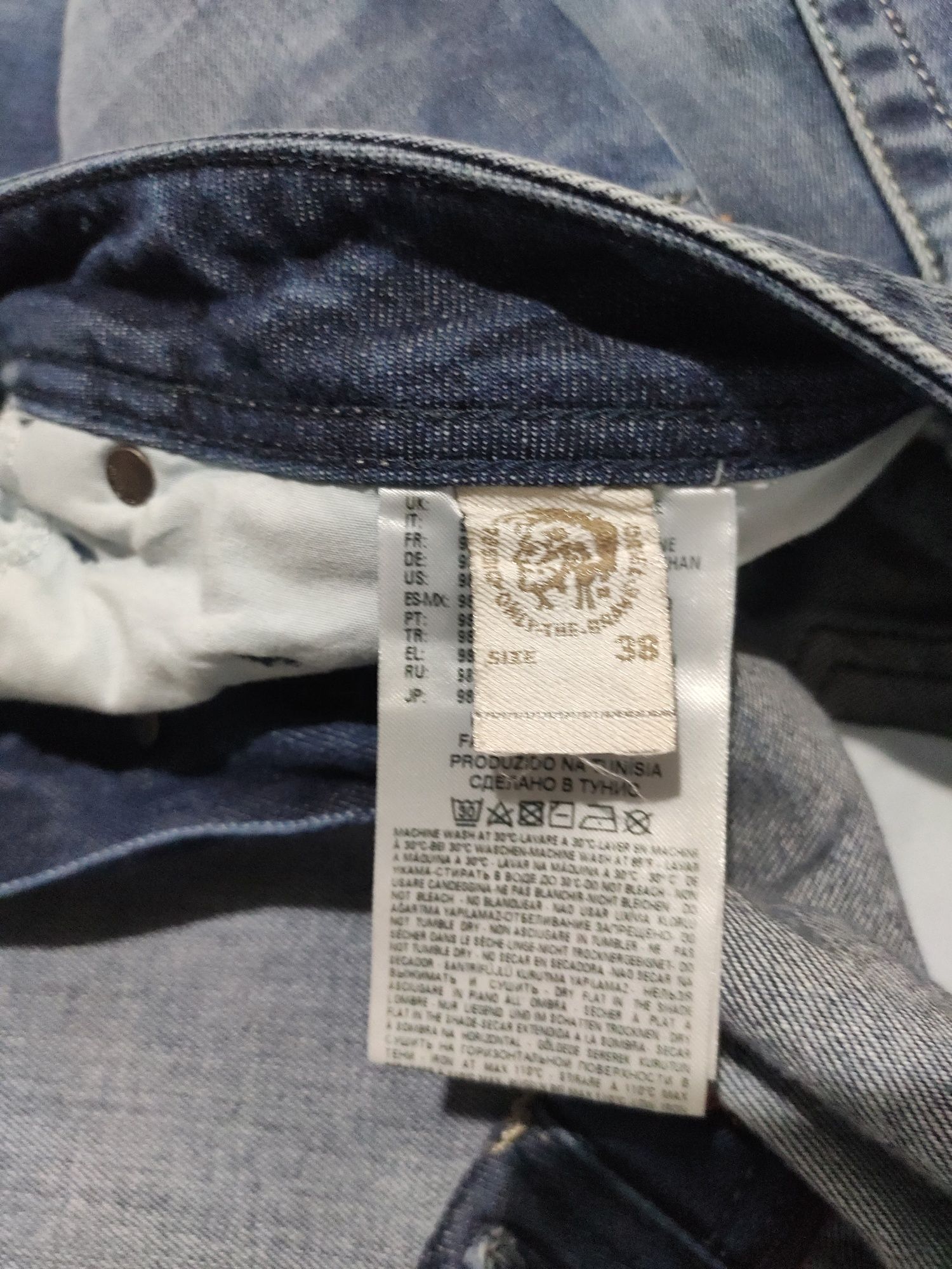 Blugi Diesel mărimea 38x34 drepți
