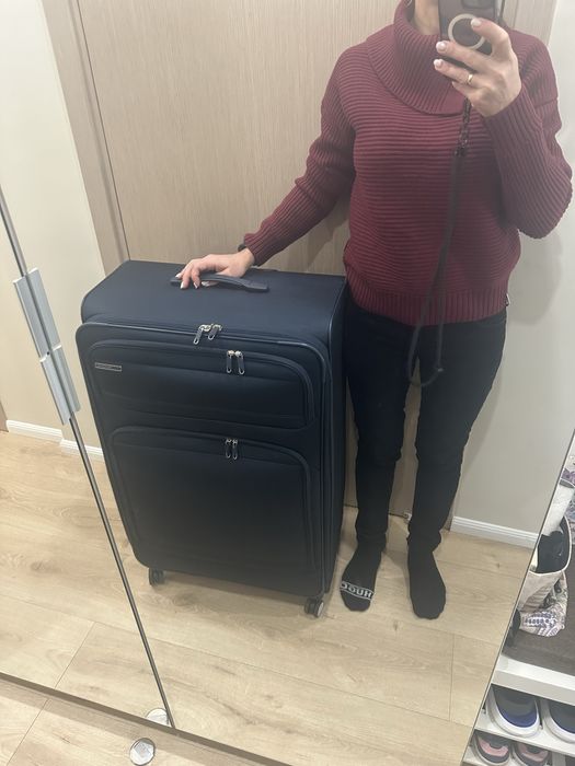 Samsonite XL куфар 94×56×34 см | Много голям | 4 колела | Отличен