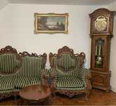 Set antic canapea cu 2 fotolii barock