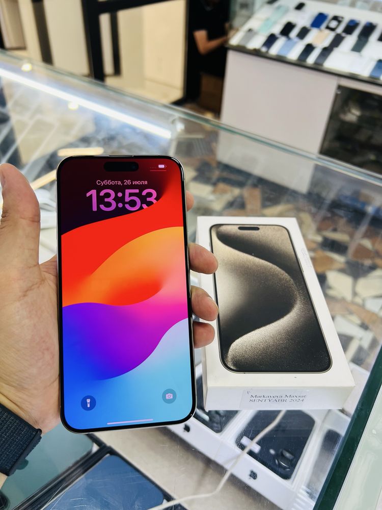 iPhone 15 Pro Max 256 gb natural 92%