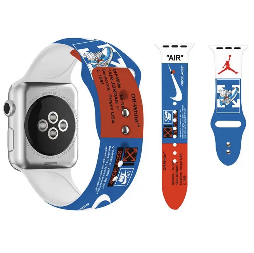 Каишки за Apple Watch 44MM Nike/Off White/Jordan