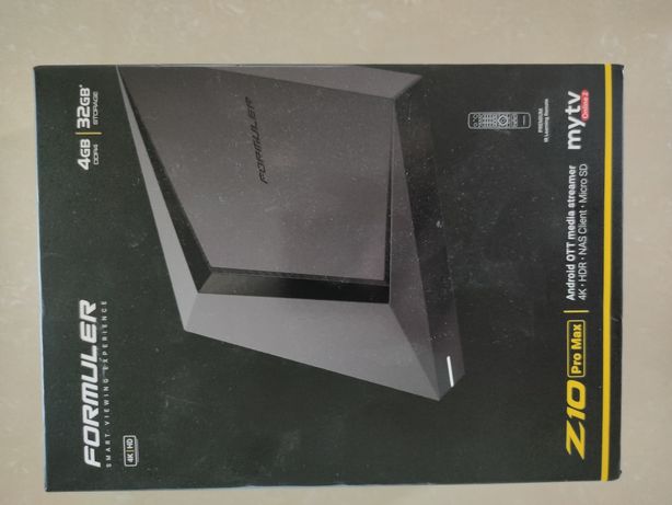 NOU 37% REDUS Media player Formuler Z10 Pro Max, 4K, negru