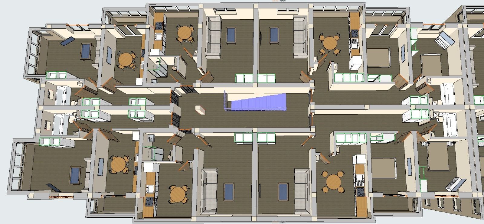 Apartament la mansarda BCA
