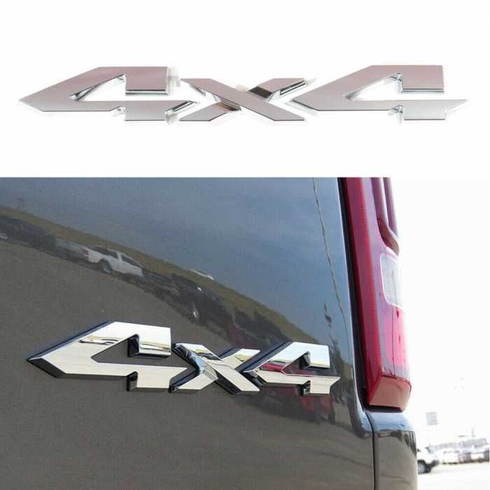 Стикер 4x4 МЕТАЛ - 21.5 см