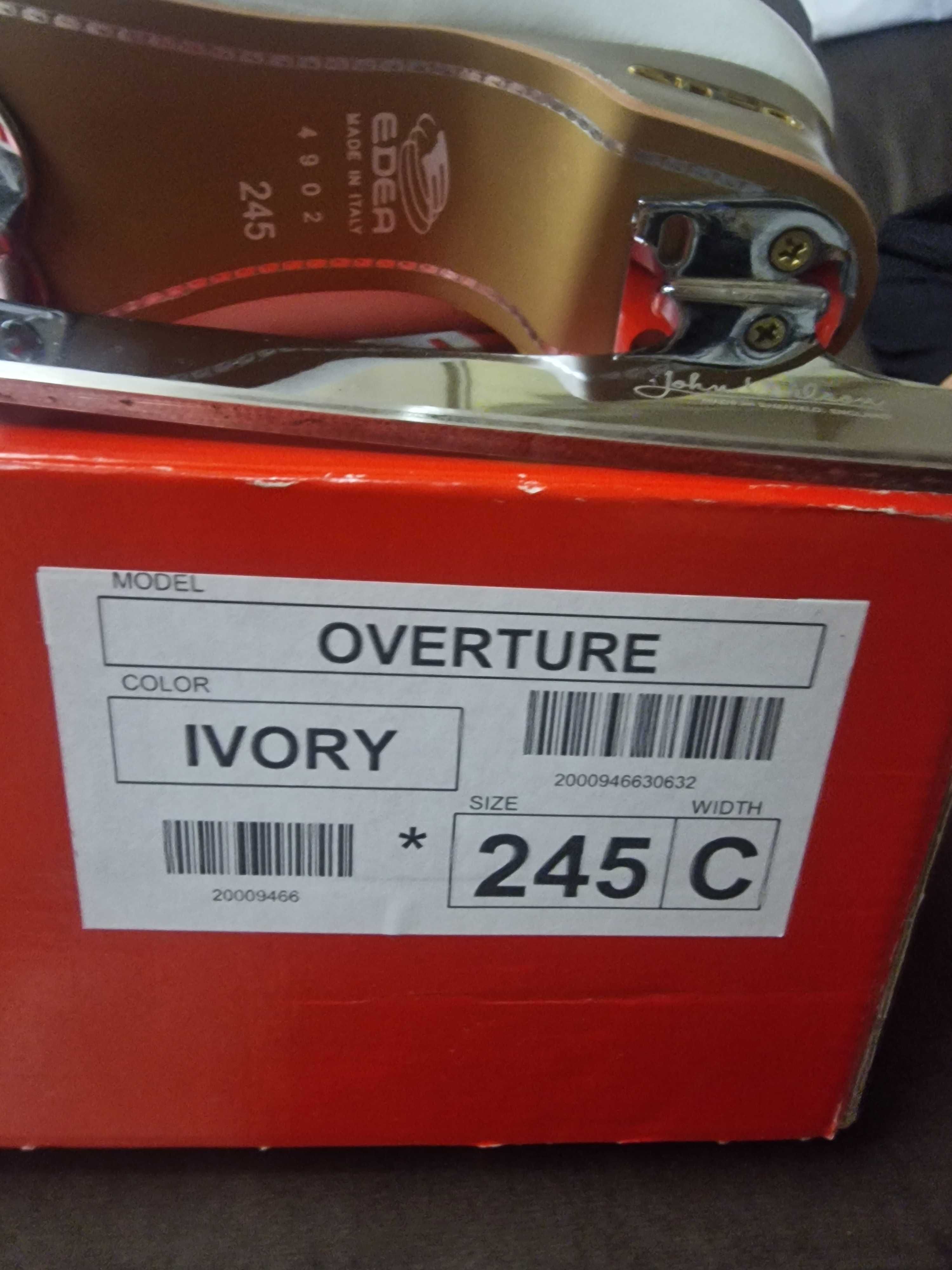 Кънки Edea Overture 245 с нож Jhon Wilson Coronation Ace 9 1/4