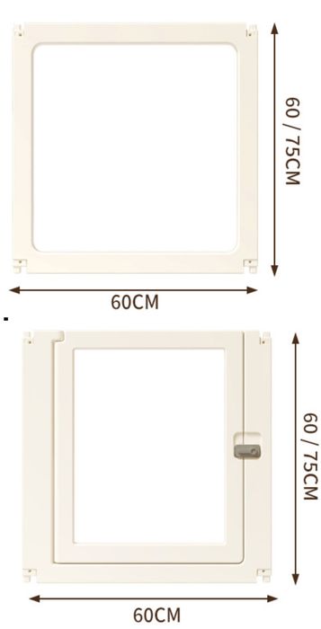 PawZone прозрачна модулна ограда