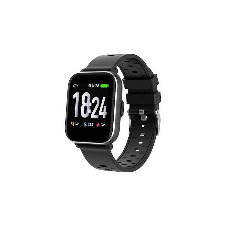 Denver sw-165 bluetooth смарт часовник със сензори за телесна темп.