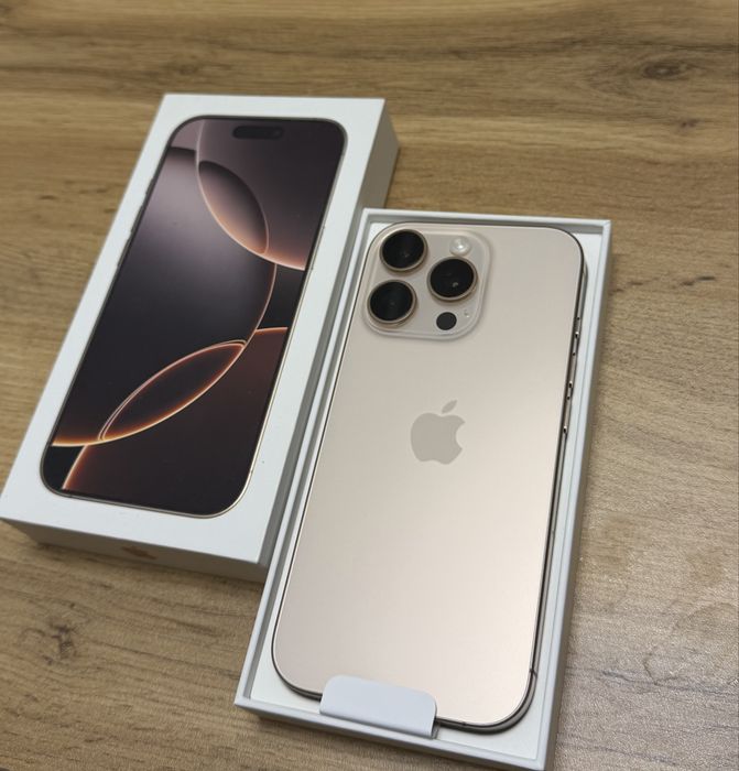 Iphone 16 pro 512gb Gold Ideal Holati
