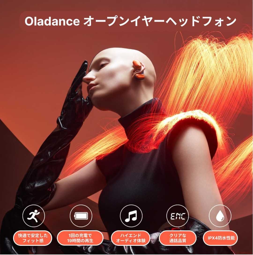 Oladance OWS2 Over-ear слушалки Bt 5.3 слушалки Android iPhone нови
