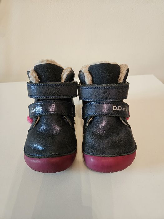 Ghete de iarna copii DD Step Barefoot mărime 22