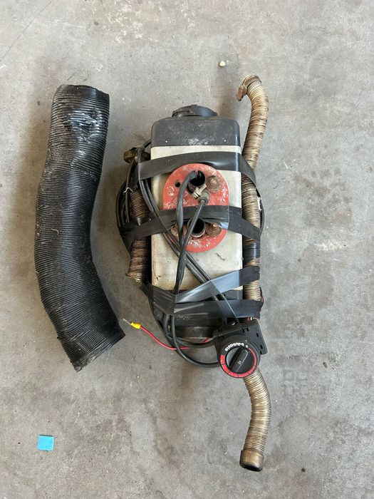 Webasto demontat de pe renault master 2017