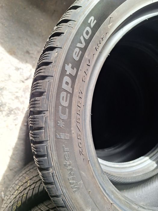 Anvelope Hankook 205/55/17 m+s 4 buc ff bune