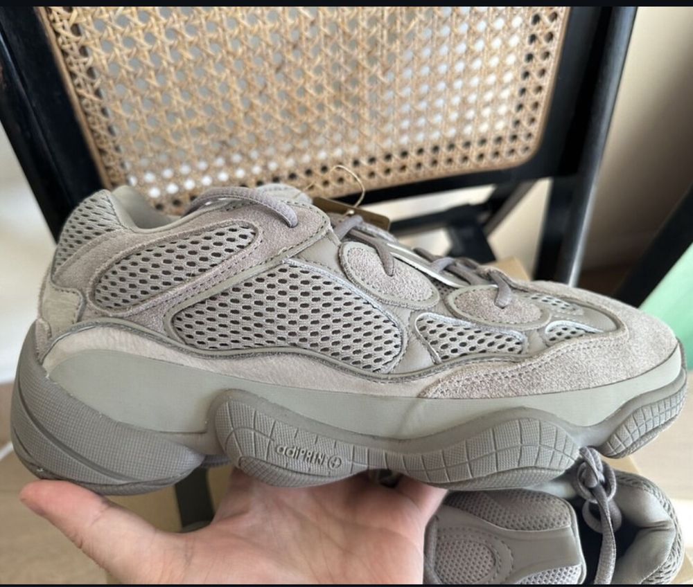 Adidasi Sport Adidas Yeezy 500 Ash Grey- 100% originali