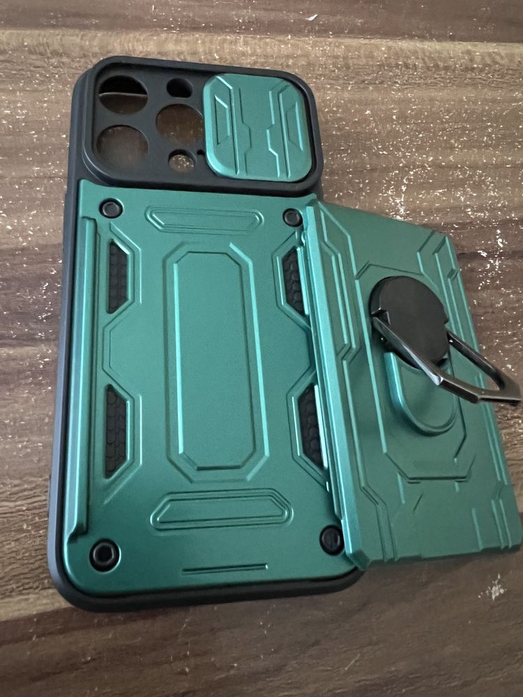 Iphone 13 Pro Case Кейс Калъф С Протектор За Камера и Място за Карта