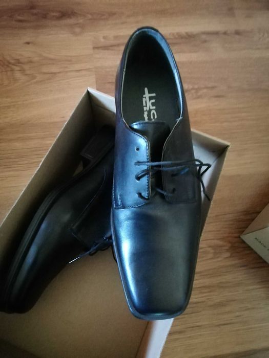 *Pantofi piele naturală, noi pt bărbați- 40 (42/27cm)*